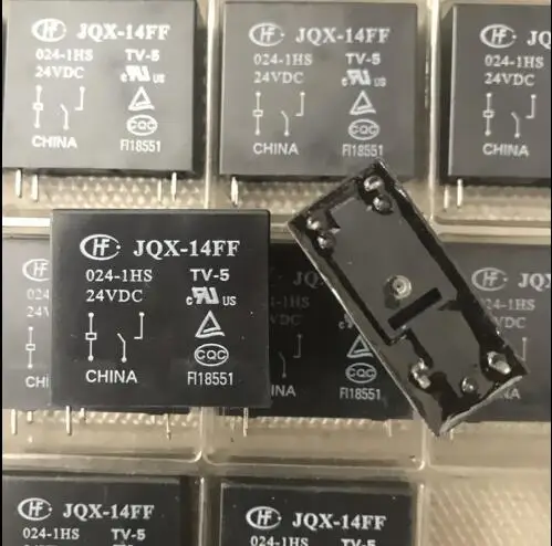 Горячая Распродажа, новинка, реле на 24 В, флейта JQX-14FF-024-1HS HF14FF, флейта на 24-1hs, флейта JQX14FF0241HS на 24 В, 24 В постоянного тока, 24 В постоянного тока, 4 контакта