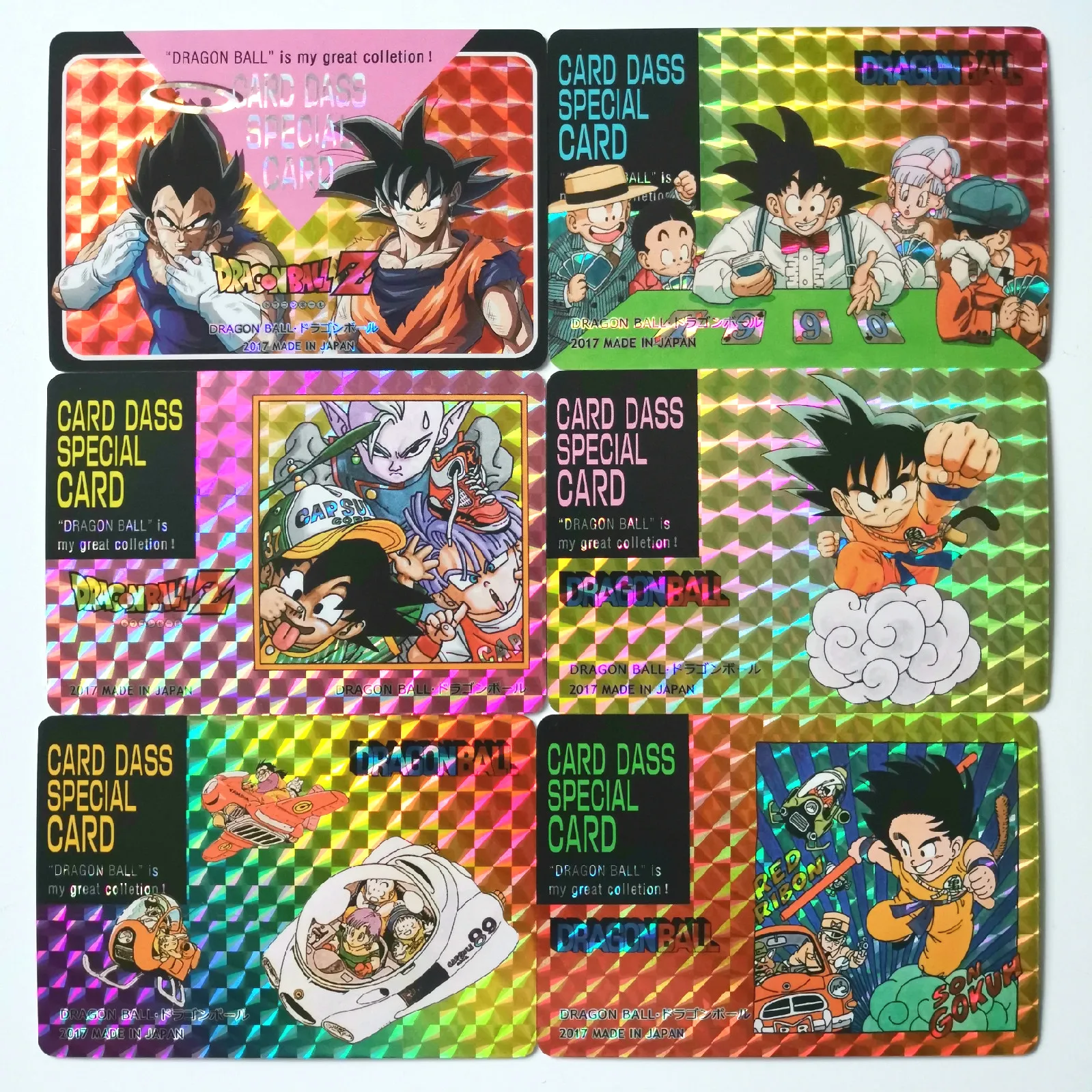 27 стилей Dragon Ball Z Super Ultra Instinct Limited BREAK часы в советском стиле игра флэш-карта Коллекция аниме-открытки