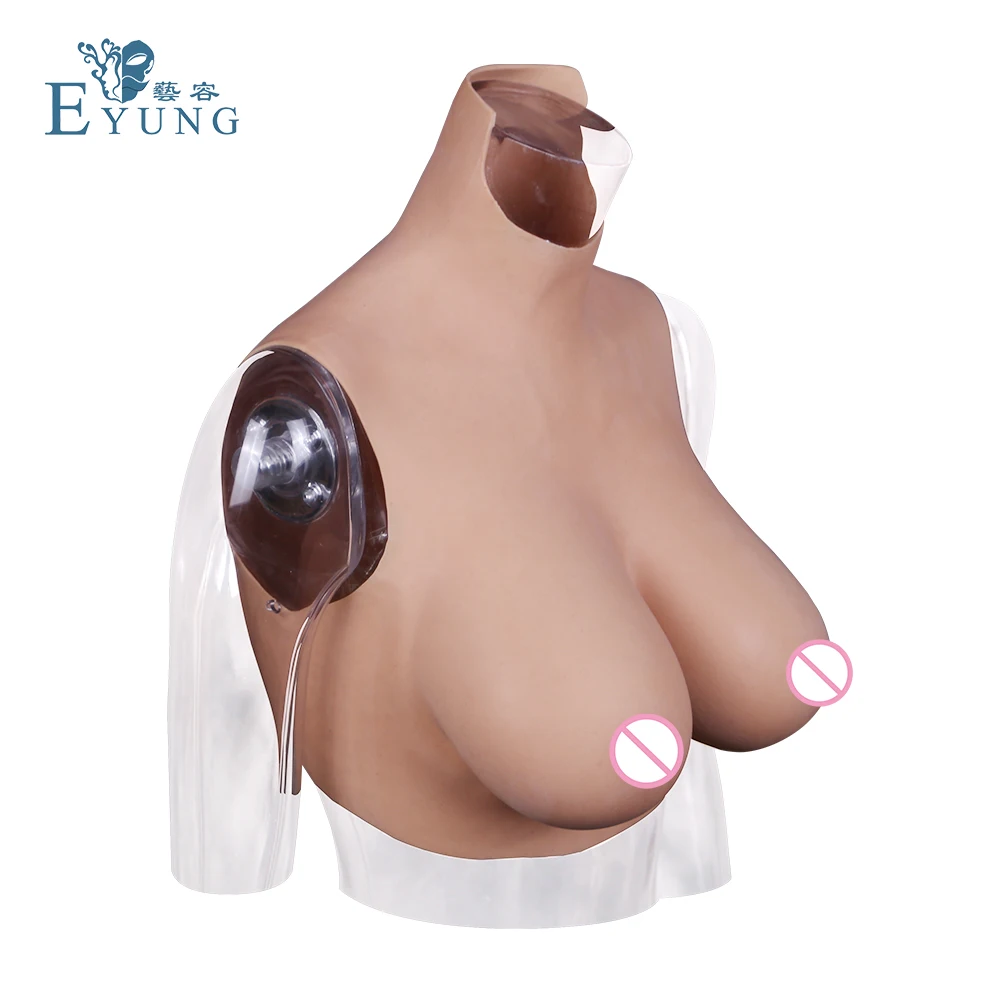 Eyung силиконовая форма для груди Секс игрушки взрослых трансвеститов Драг