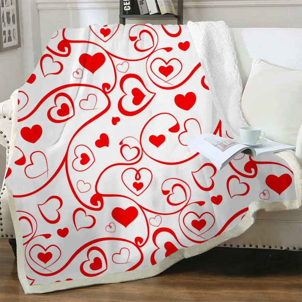 

NKNK Brank любовь одеяло Tanabata одеяла для кровати романтическое плюшевое одеяло для пар тонкое одеяло шерпа одеяло мода