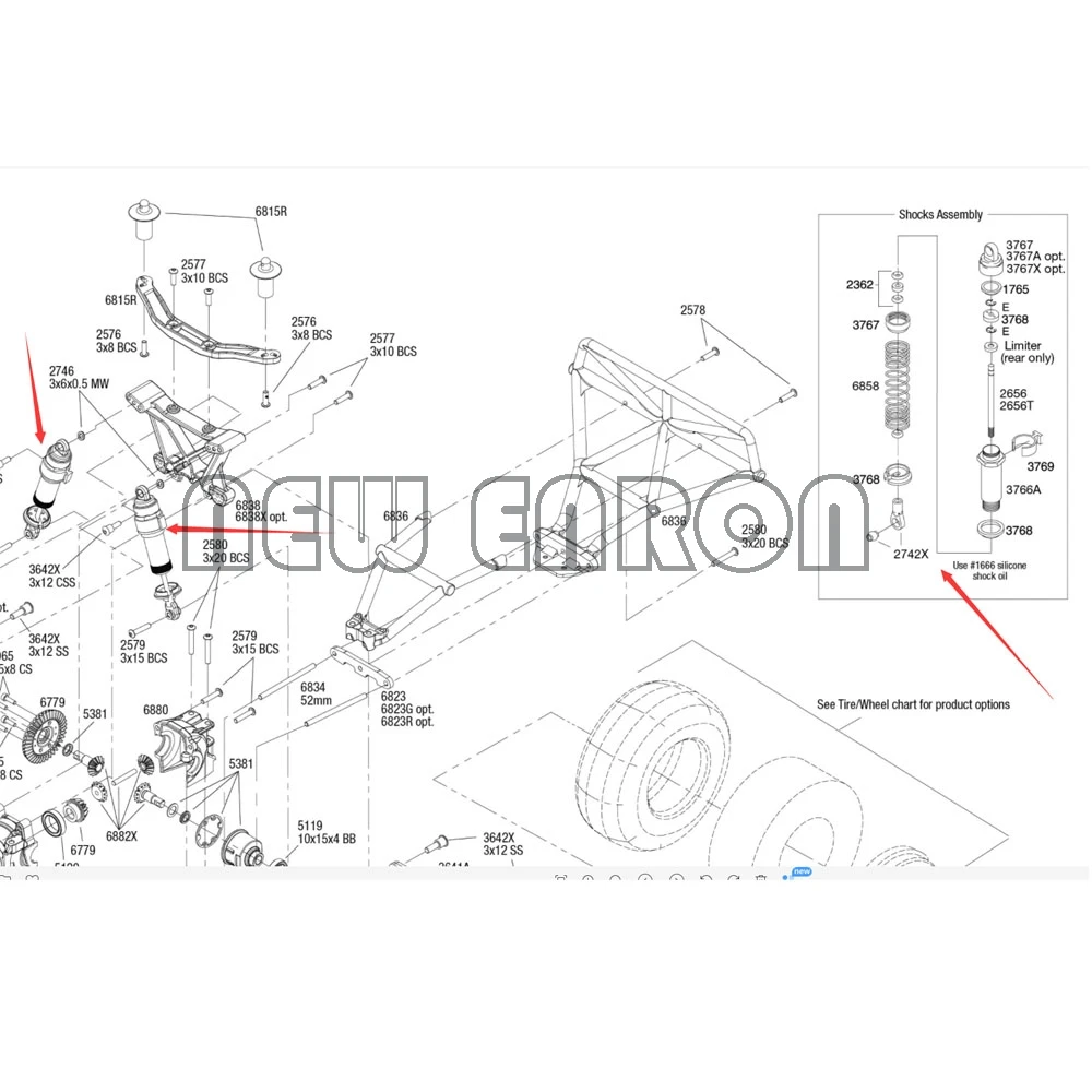 NEW ENRON 4P Aluminum Metal Front 72-90mm Rear 80-102mm Shock Absorber Damper Springs 1/10 RC CAR Traxxas Slash 4x4 2wd | Игрушки и