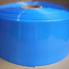 ПВХ термоусадочная трубка широкий 505 556 625 мм Диаметр плоский электронных изоляции Lipo Батарея кабельная муфта черного цвета