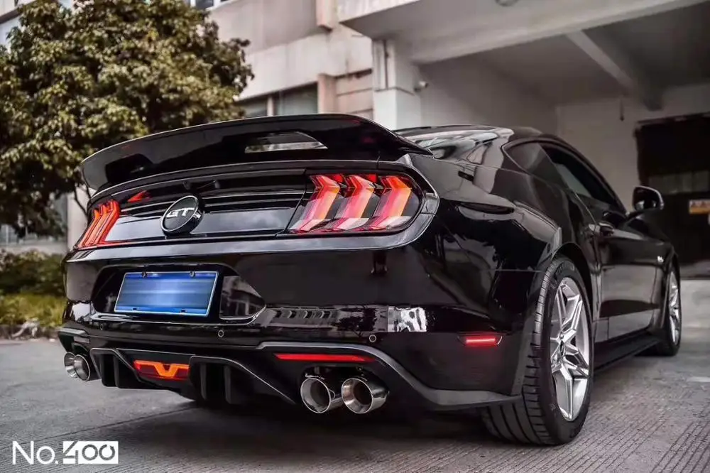 Автомобильные задние крылья из углеродного волокна для багажника Ford Mustang 2015 2016 2017