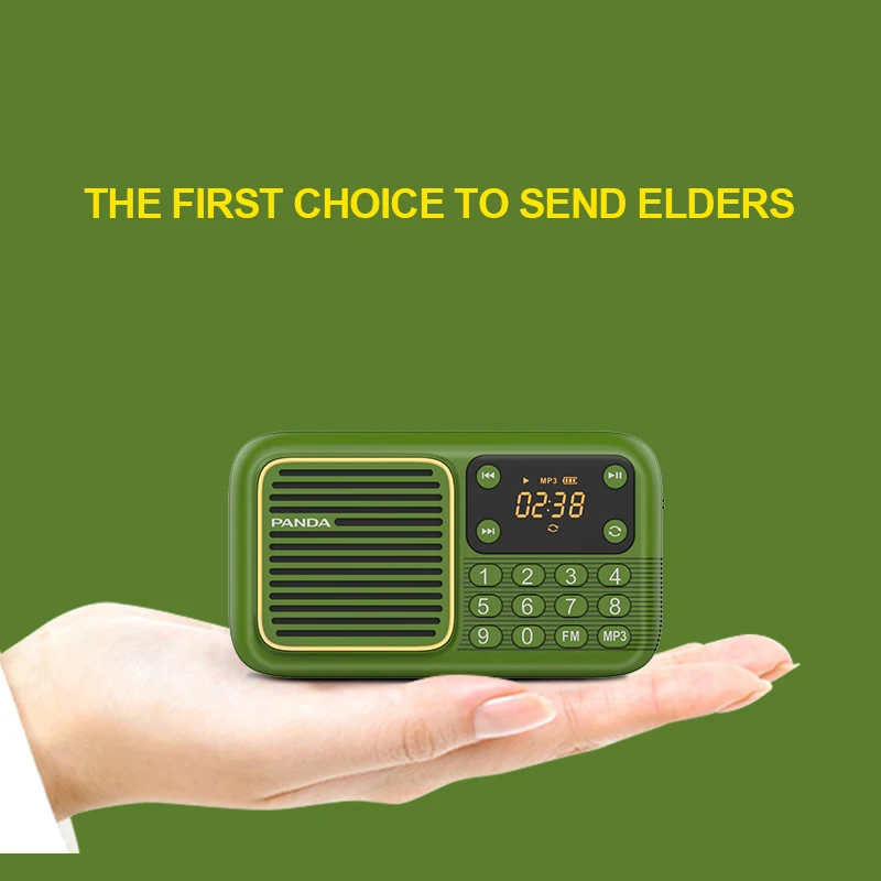 Портативный мини-динамик музыкальный плеер FM-радио приемник MP3 TF карта