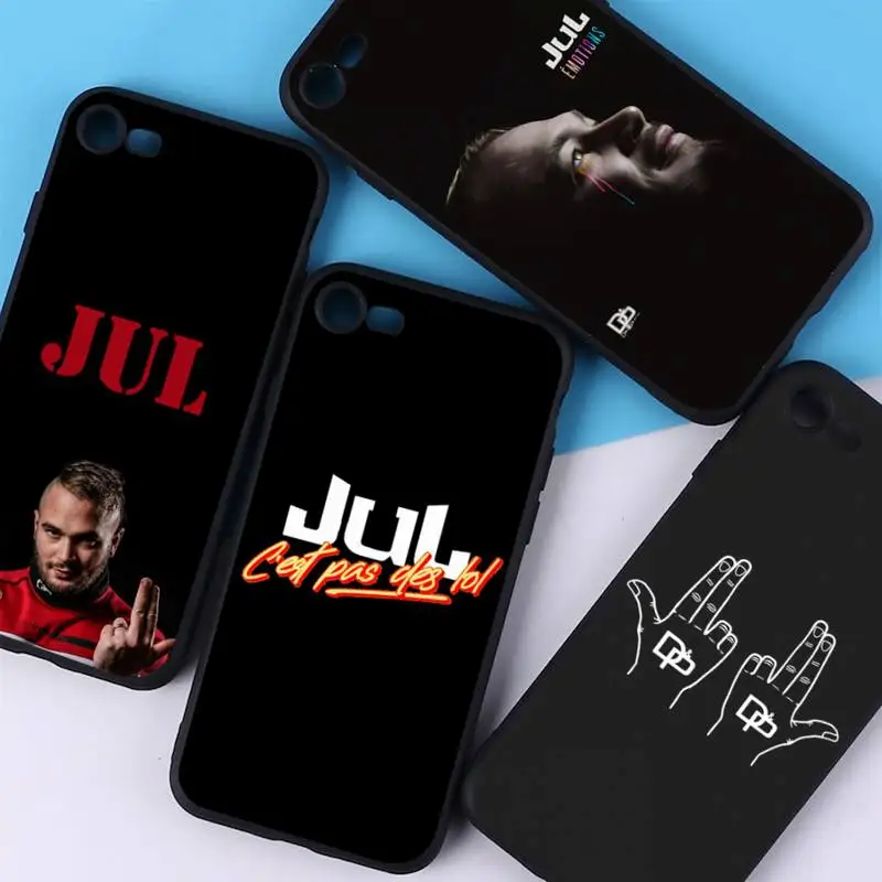 YNDFCNB JuL C'est Pas Des Lol Phone Case for iPhone 11 12 13 mini pro XS MAX 8 7 6 6S Plus X 5S SE 2020 XR cover