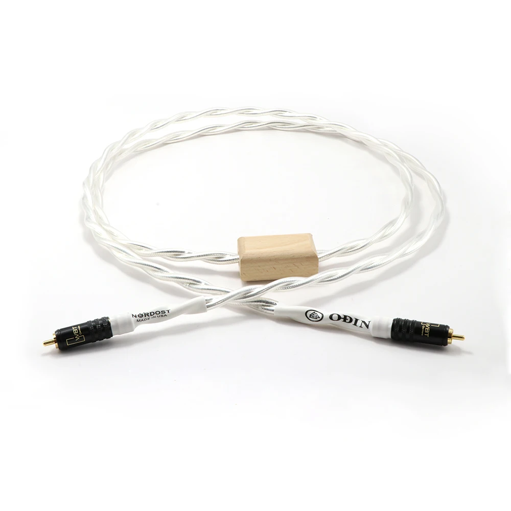 Nordost Odin опорный 75 Ом Цифровой коаксиальный аудиокабель с позолоченным штекером RCA