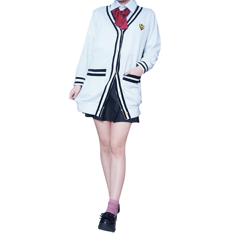 Японский аниме SSSS.GRIDMAN Косплей Костюм Takarada Rikka Студенческая униформа для девочек