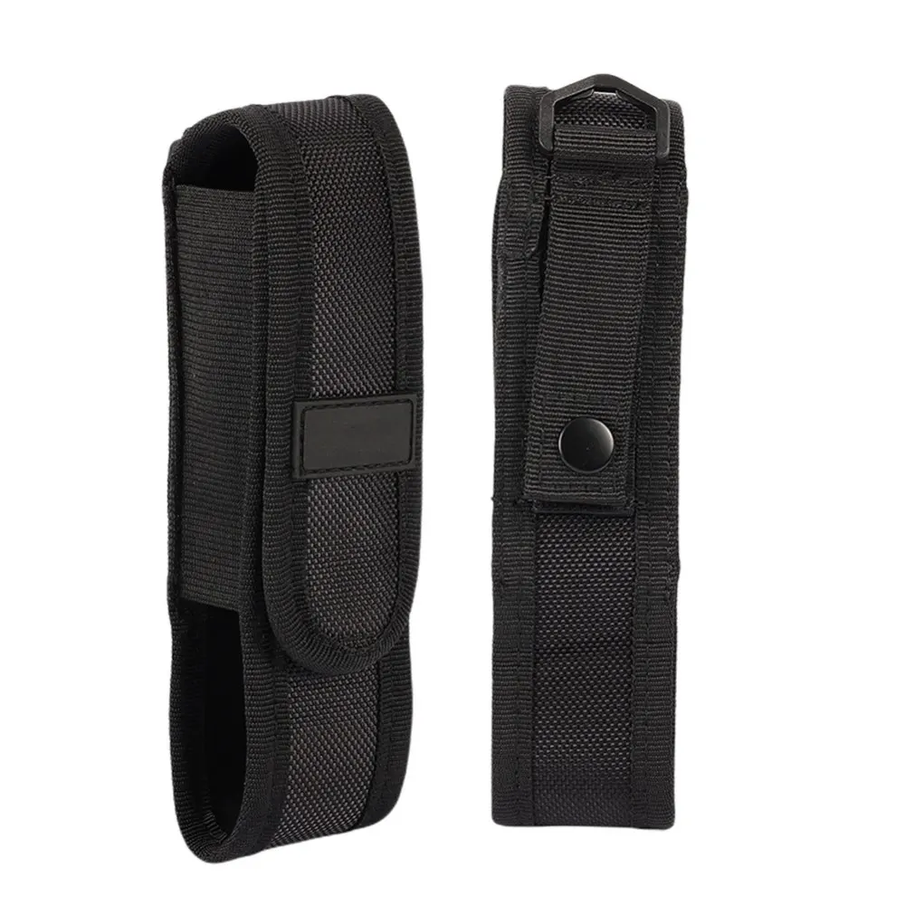 

Flashlight Molle Pouch LED Torch Holster Waist Pack Outdoor Bags Military Flashlight Bag Belt Carry Case Hunting Accessories