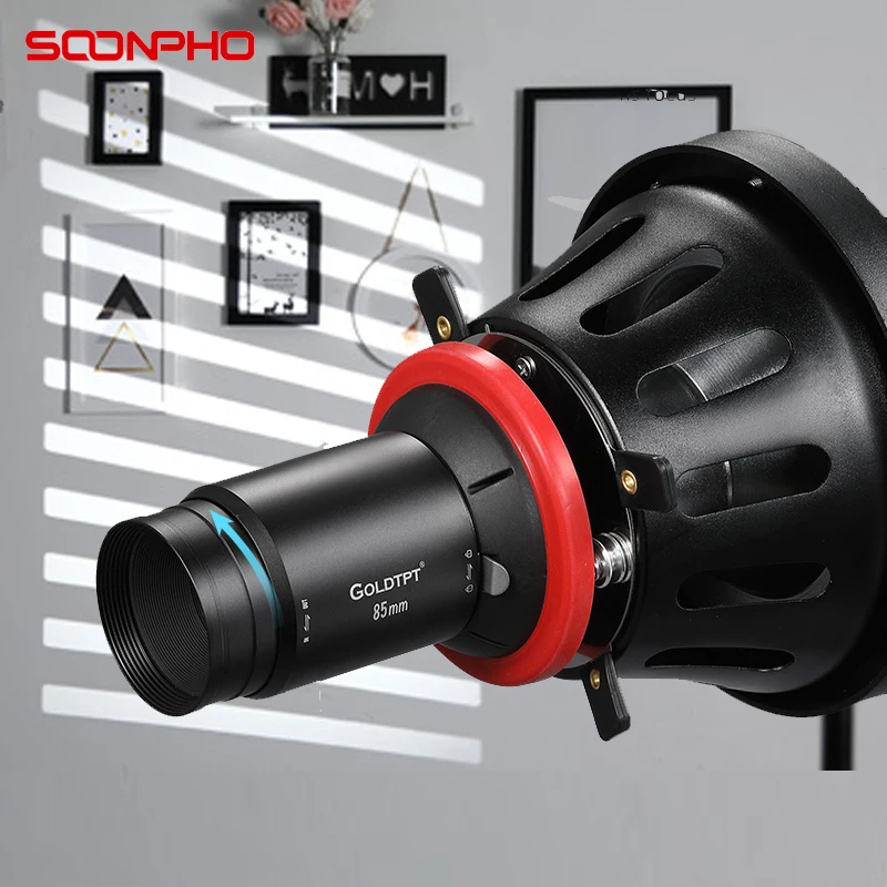 Светодиодная лампа для фотосъемки soonhu OT1 PRO II Фокусирующая коническая тубус