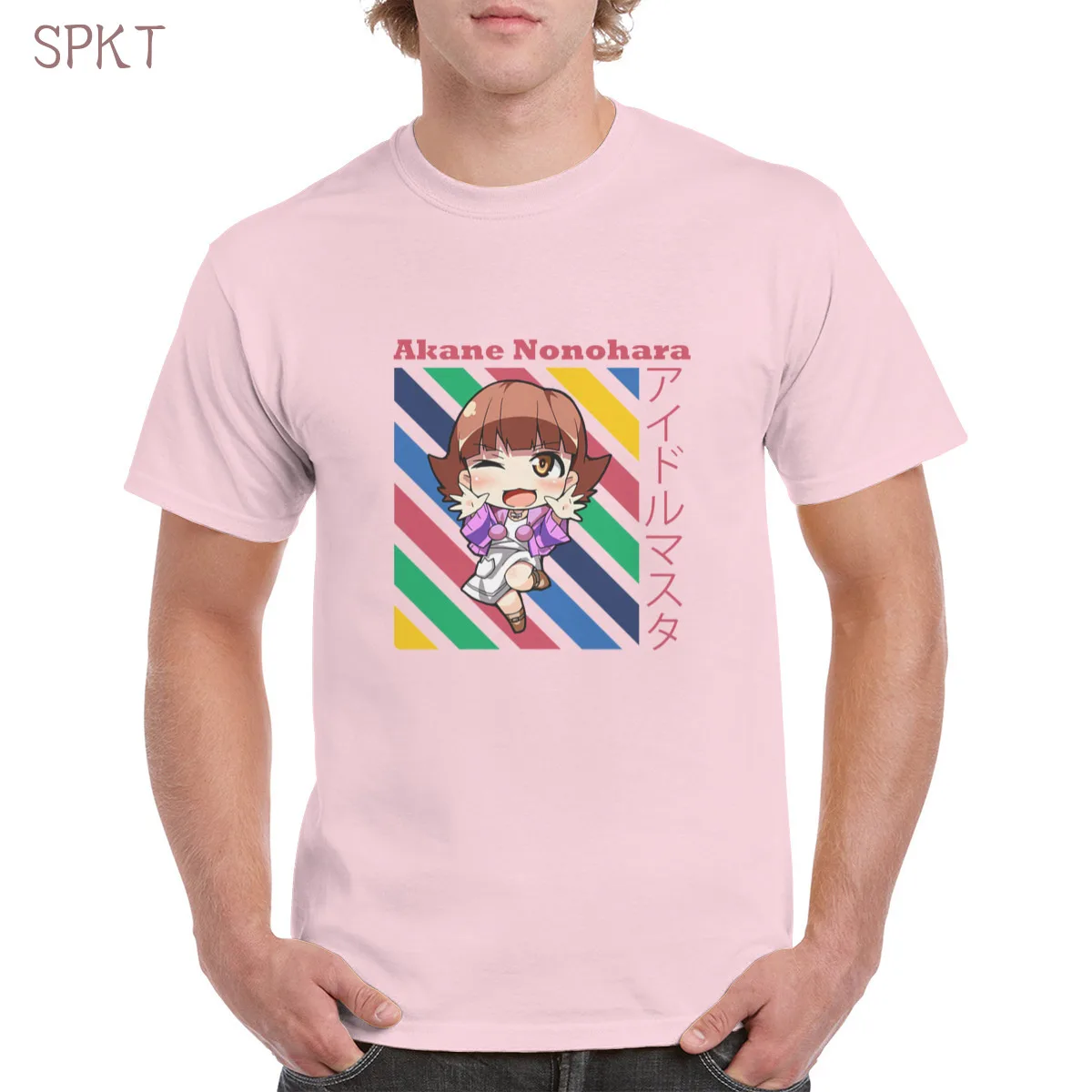 

Kawaii Akane Nonohara graphic tshirt 100% cotton The Idolmaster anime print t shirt gothic punk oversized women/men's T-Shirts