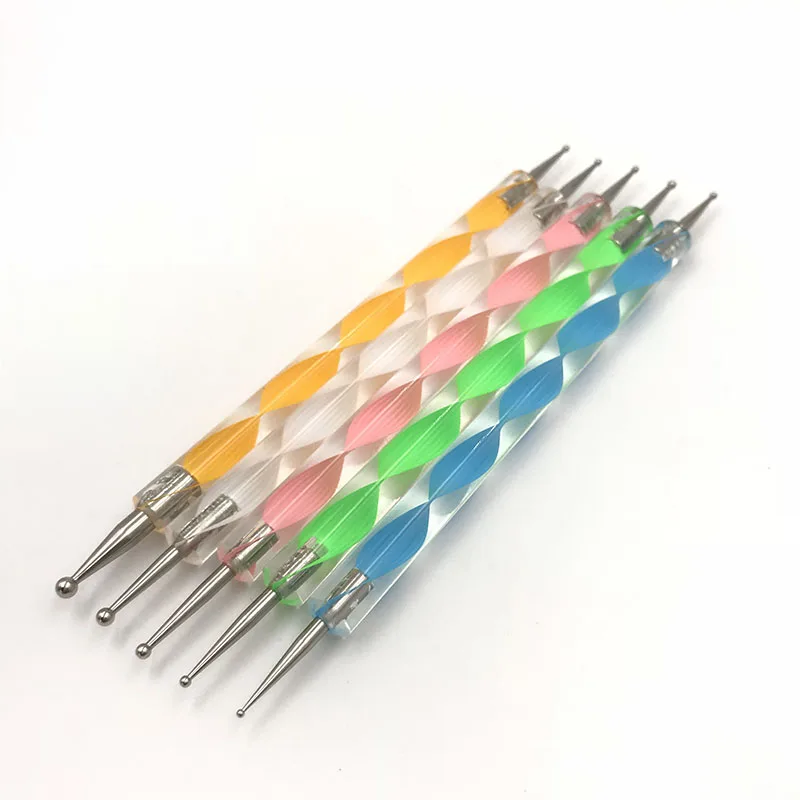 5 шт. спиральная ручка для вдавливания новые инструменты скульптуры с двойной