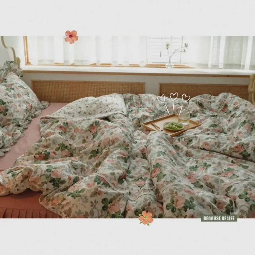 

3/4 шт., Комплект постельного белья из 100% хлопка