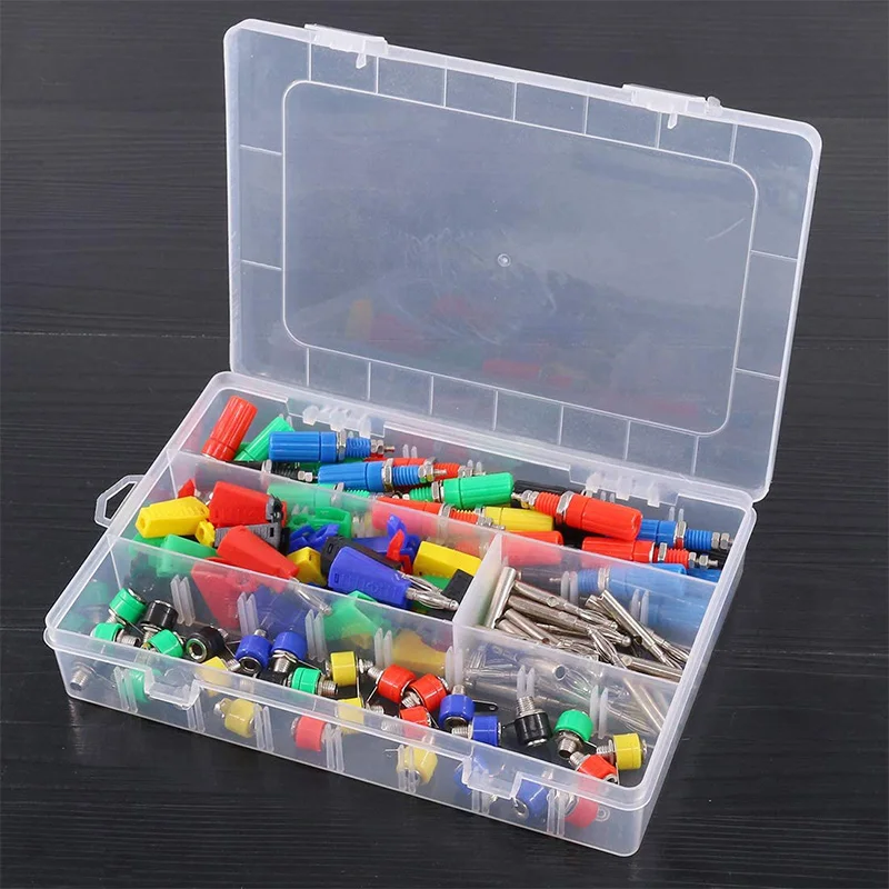 90 шт. 5 цветов 4 мм вилка типа банан | Электроника