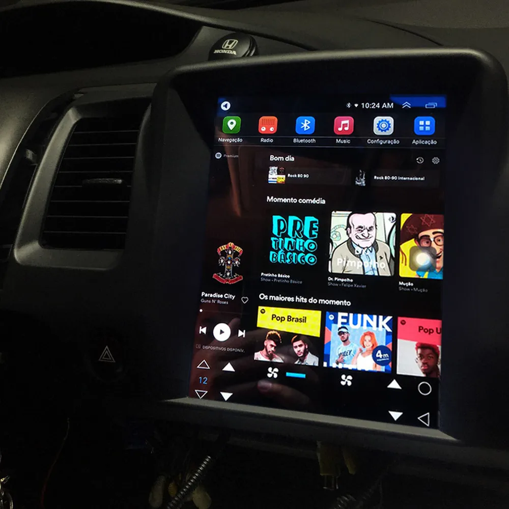 Автомагнитола мультимедийный плеер для Honda Civic 8 2005-2011 CarPlay DSP IPS 4G Core 64G Andorid Auto GPS 2 Din