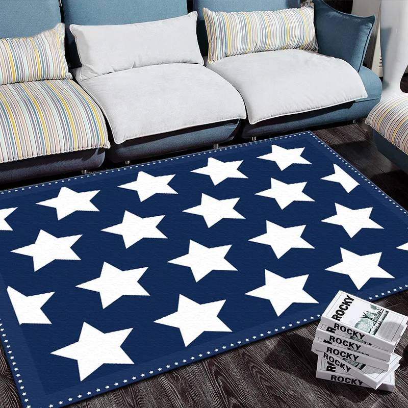 

Living room carpet European carpet personality tide brand bedroom bedside carpet bathroom doormat customized wholesale rug rugs
