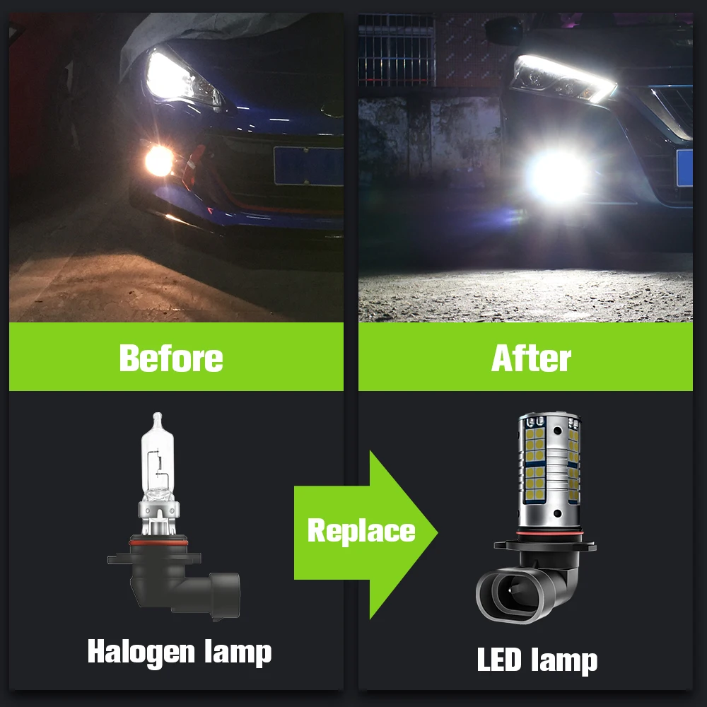 Светодиодные противотуманные фары Canbus 9006 HB4 для Lexus ES330 GS300 GS430 GS350 GS450H GS460 ES350 2007 2008