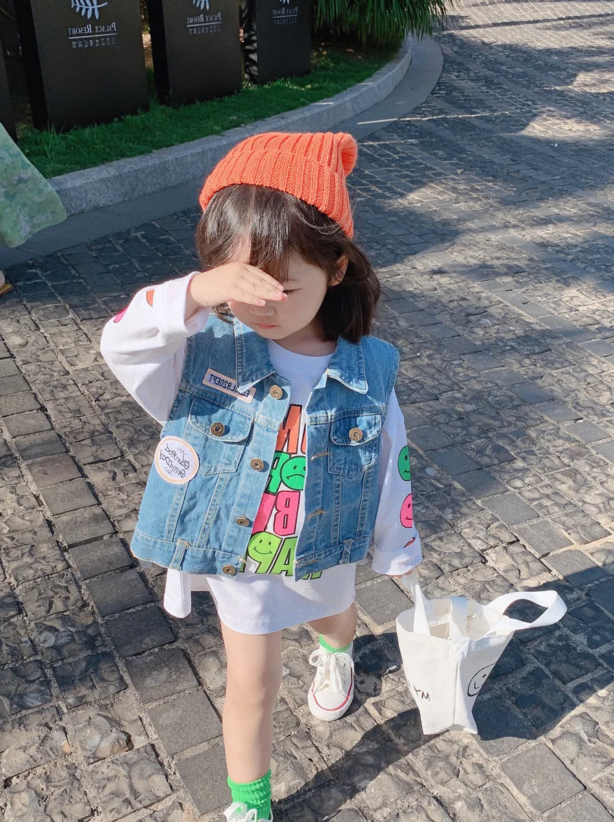 2020 Детская одежда детское повседневное хлопковое платье с длинными рукавами и