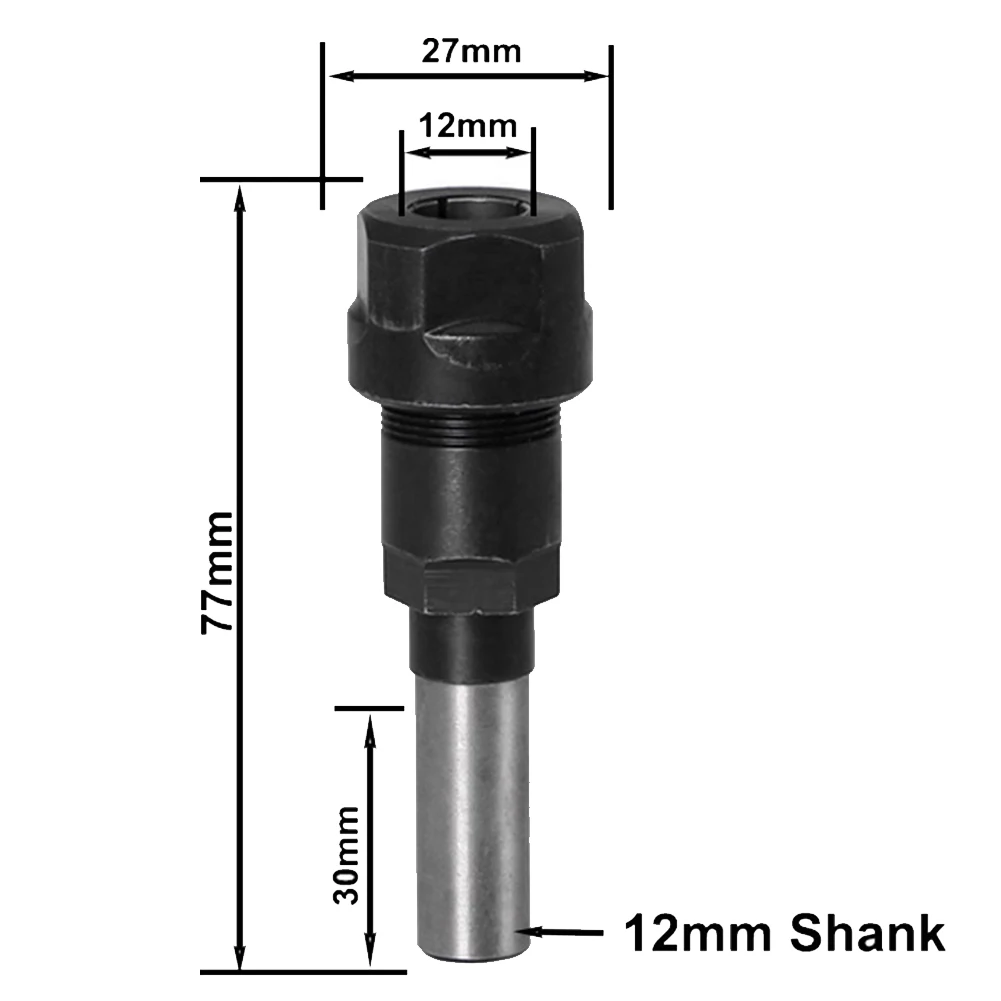 Гравировальный станок Удлинительный стержень фрезы патрон Держатель Цанга