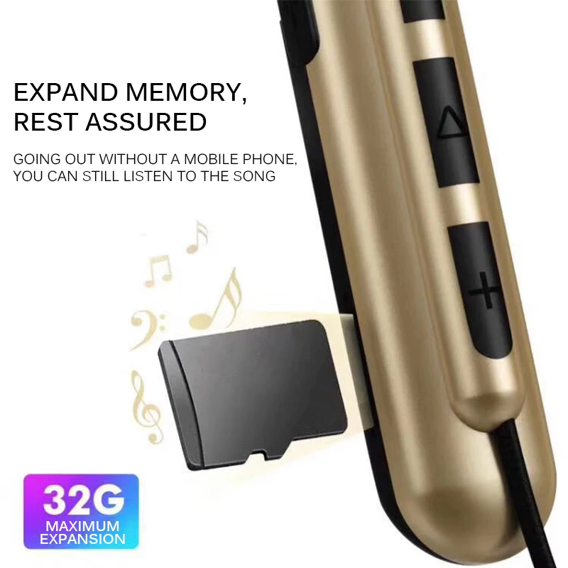 Беспроводные наушники Bluetooth 5 0 водонепроницаемые с шейным ободом удобные