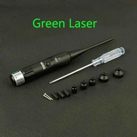 tactical hunting green red laser boresighter kits green red dot bore sight for 22 to 50 caliber riflescope with on off switch