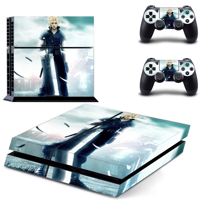 Final Fantasy Стиль PS4 кожи Стикеры для Playstation 4 консоли и 2 контроллеры Наклейка