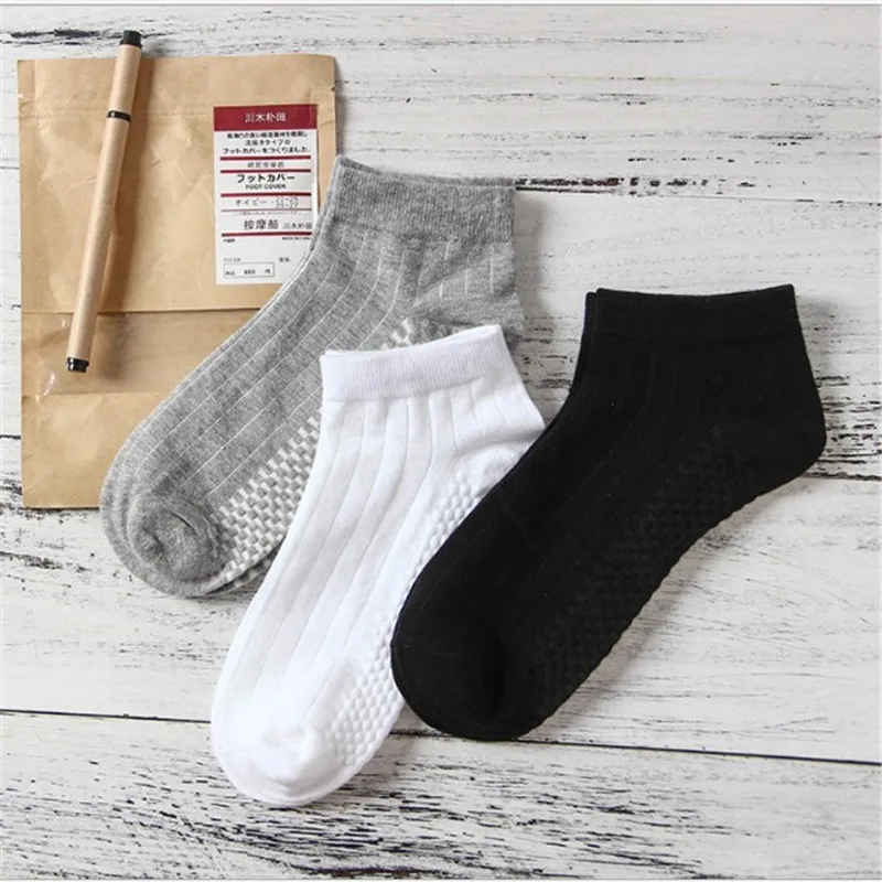 

Men's Business Cotton Socks Solid Color Spring Autumn Winter For Male Tube Gift Socks Breathable Mens Sports Thick Casual Socks