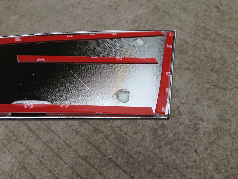 Хромированная накладка на заднюю крышку багажника номерной знак литье задних