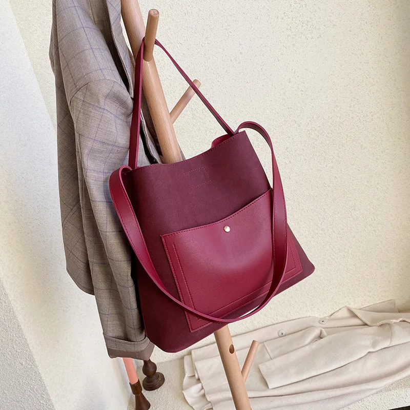 Ретро Новинка 2019 дизайнерские матовые женские Сумки из искусственной кожи сумка