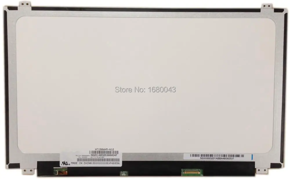 NT156WHM N12 fit LP156WH3(TP)(S1) N156BGE EA1 B156XTN03.1 EA2 B156XTN04.0 тонкий светодиодный экран 15 6 eDP 30pin