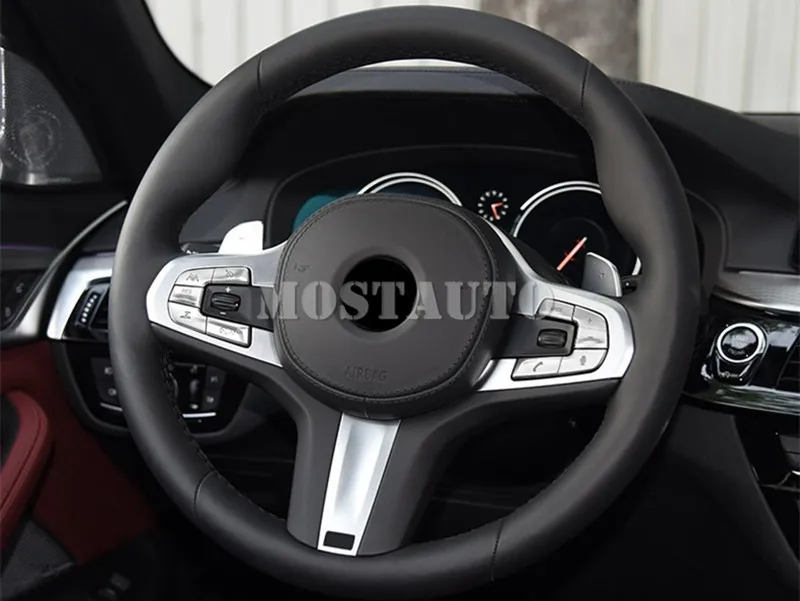 9 шт. накладки на кнопки рулевого колеса для BMW X3 G01 X4 G02 2018 2021|Лепнина интерьера| |