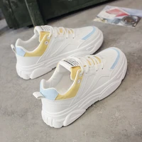 white women shoes new lace up chunky sneakers for women vulcanize shoes casual fashion warm dad shoes platform sneakers basket