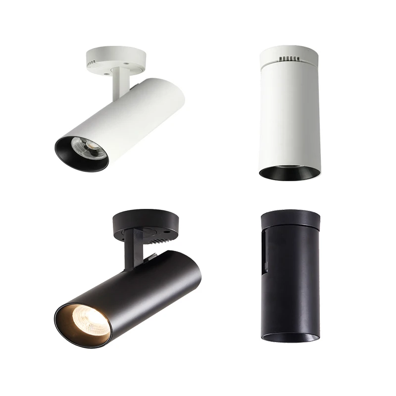 

Surface Mounted LED Downlights Foldable 360° Rotatable COB LED Ceiling Spot lights 12W 15W20W LED Lamps Background Wall Lighting