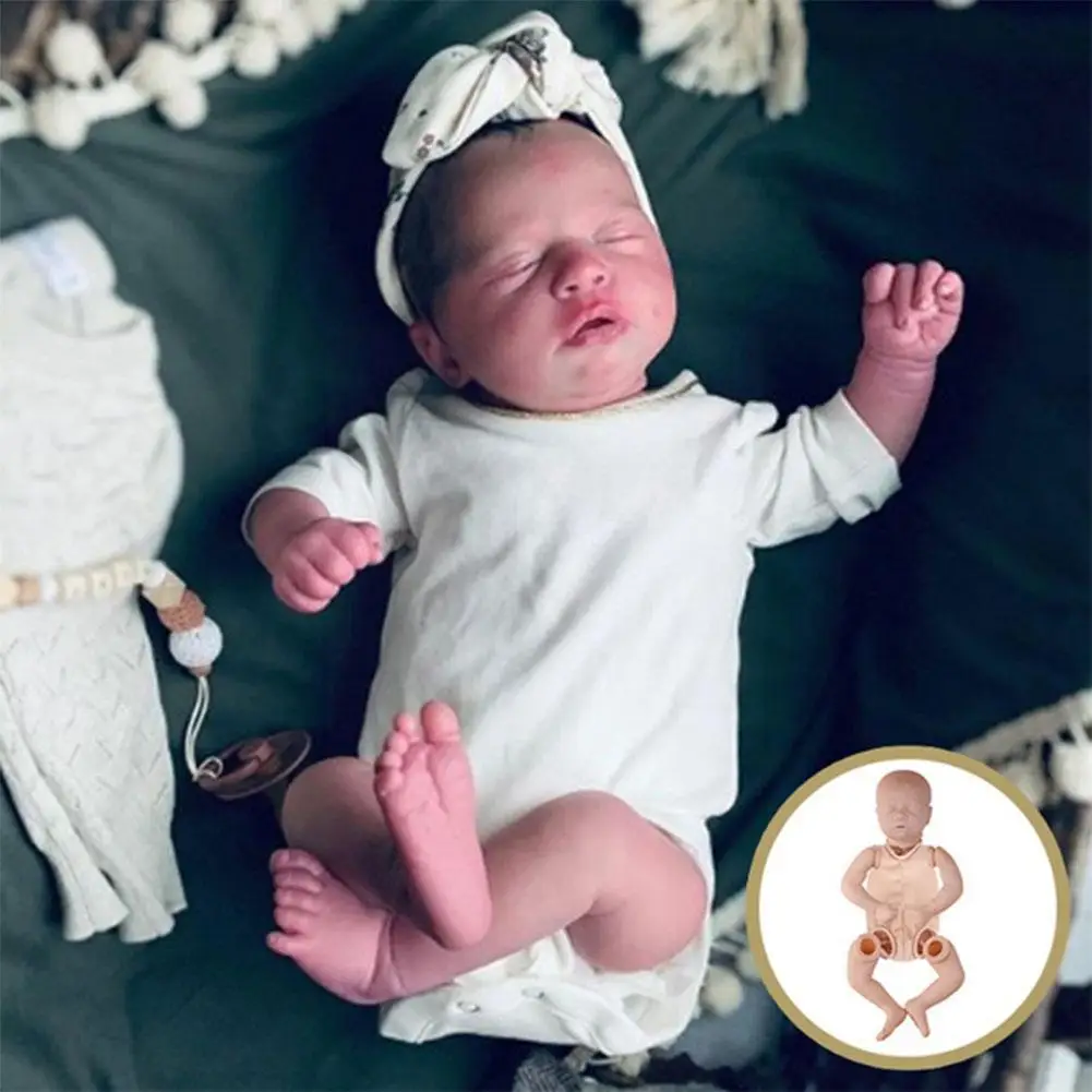 

19 Inch RB24 Vinyl Dolls Accessories Diy For Girls Gifts Parts Kit Dolls Y7N1