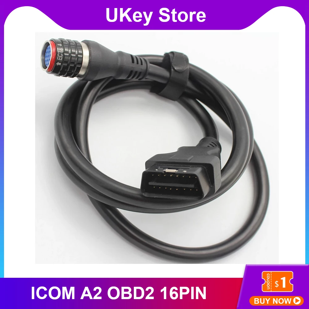 Okeytech High Quality ICOM A2 OBD2 16PIN Cable Car diagnostic Tester Connection Main Line For BMW D OBDII Diagnostic | Автомобили и