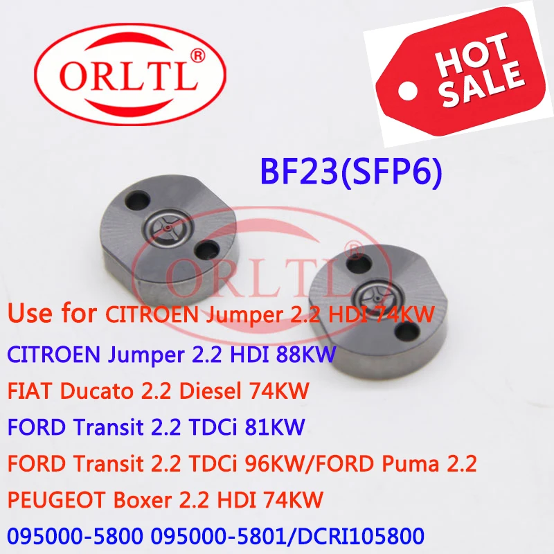 

ORLTL новый клапан BF23 295040-5070 пластина с отверстием клапана для CITR OEN 095000-5800 095000-5801 (1378432 6C1Q-9K546-AC 1980J7)