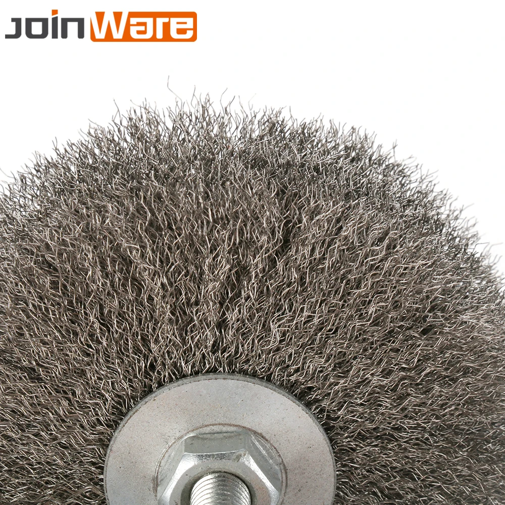

2Pcs Stainless Steel Wire Abrasive Brush Wheel Polishing Grinding Brush For Metal 6MM Shank Drill Rotary Tool High Quality