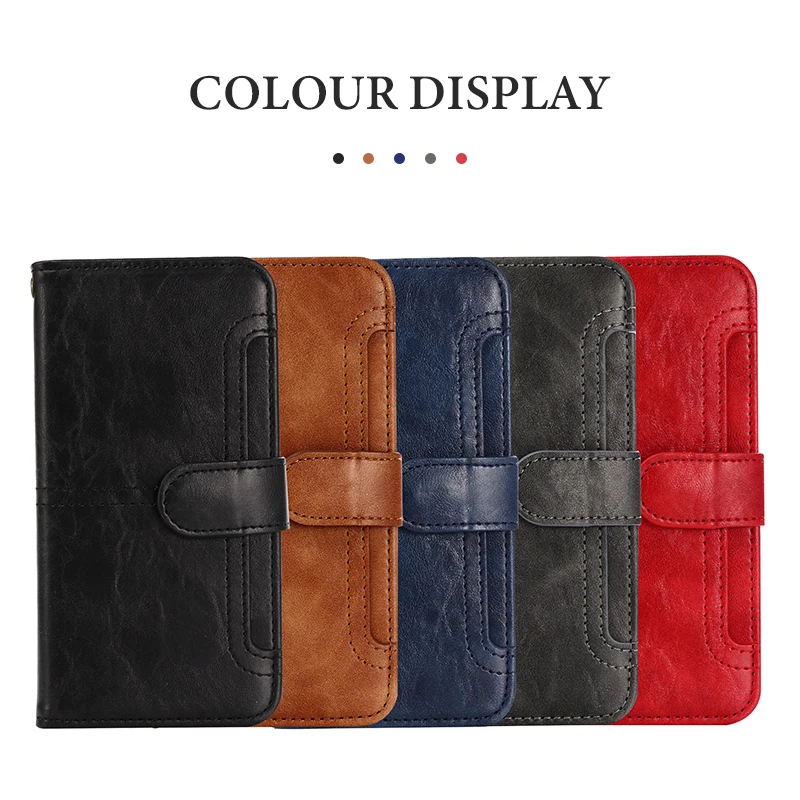 Forubest Retro PU Leather Flip Wallet Cover Case For iPhone 11 Pro MAX 8 7 Plus X XS XR Phone | Мобильные телефоны и