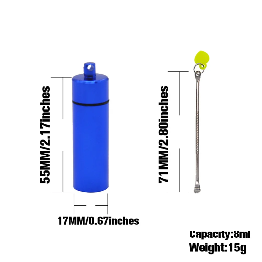 Старшая металлическая бутылка 55 мм алюминиевая набор снуд с металлической