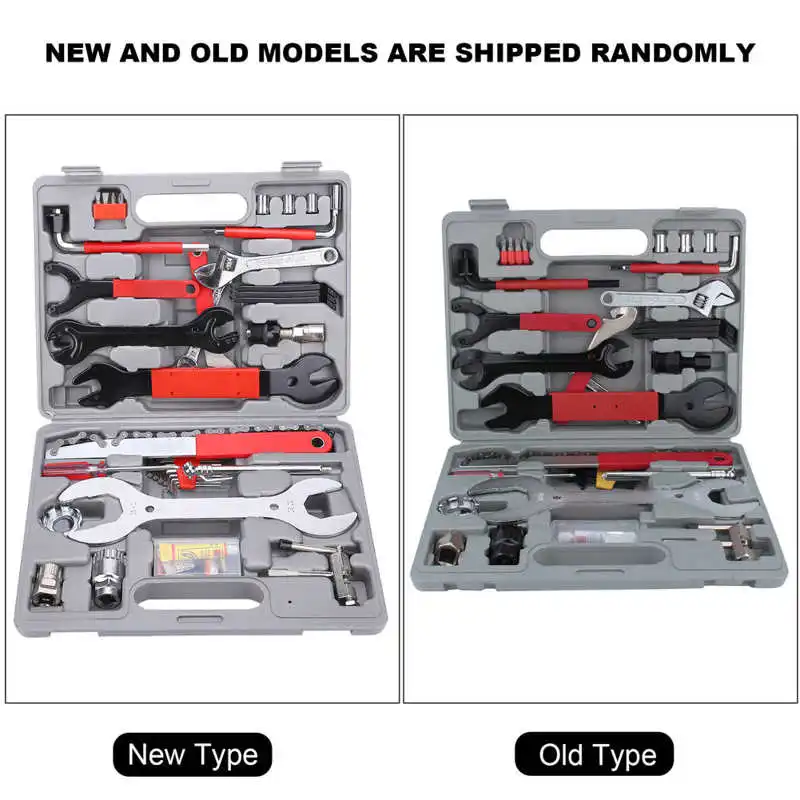 

44Pcs Bike Cycling Bicycle Maintenance Repair Hand Wrench Tool Kit Set Box Case DIY Tool Set Useful hand Tool set