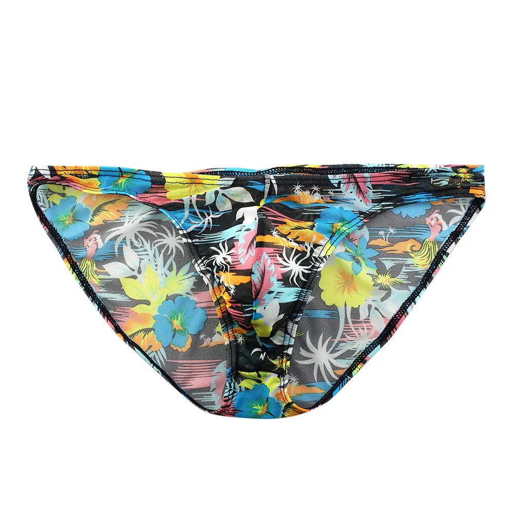 Трусы JAYCOSIN Мужские дышащие пикантное нижнее белье с принтом дерева натуральные