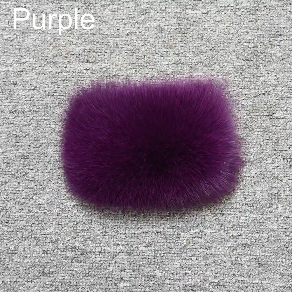 Purple JKKFURS Новое поступление натуральный Лисий мех жилет женский Зимний натуральный мягкий натуральный мех длинный жилет модное пальто 5 рядов жилет S1571 - Цвет: Purple