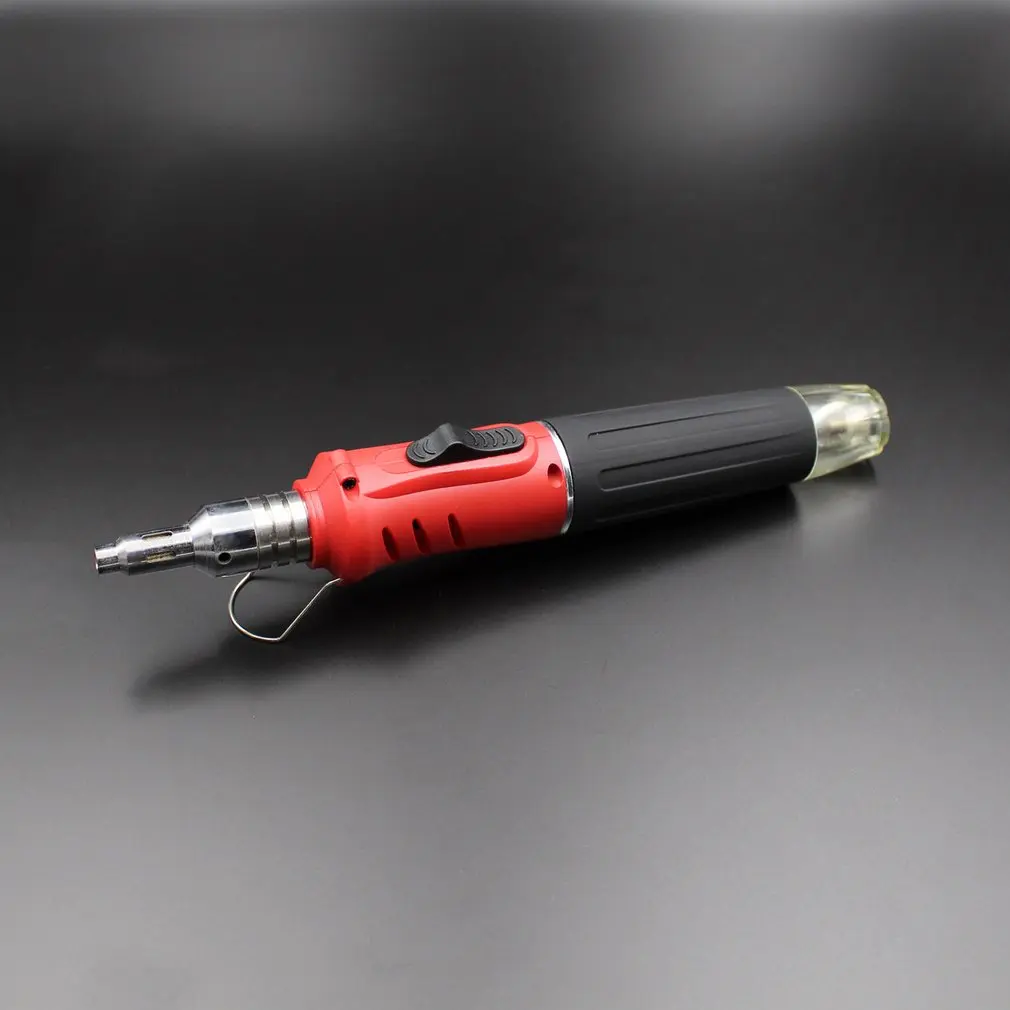 

10 in 1 HS-1115K Electronic Ignition Gas Soldering Iron Kit Set Gas Blow Torch Solder Iron Gun Welding Pen Burner Tools HS-1115K