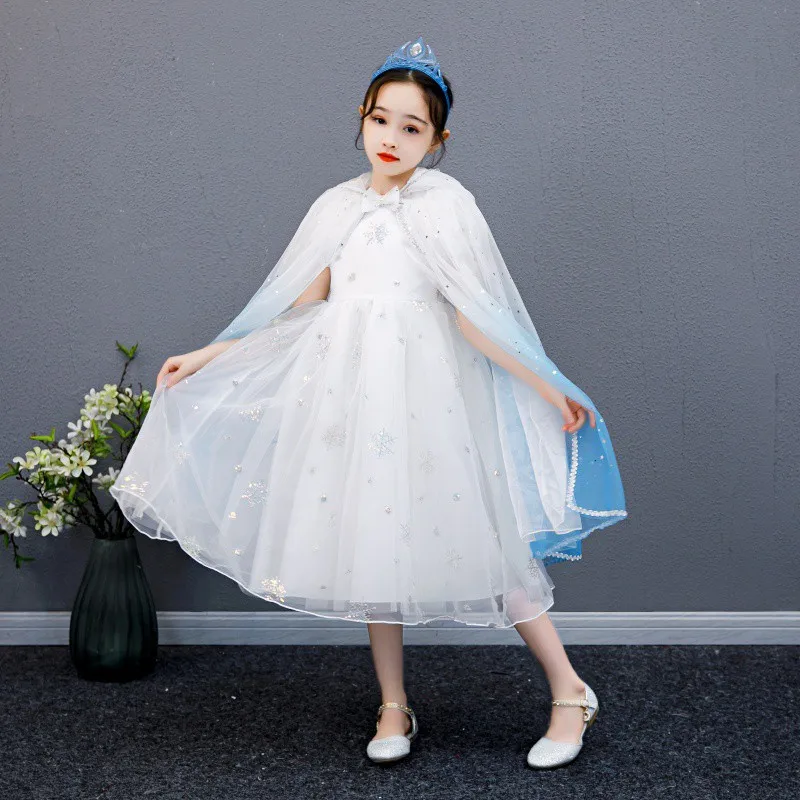 Детская одежда для новорожденных девочек с блестками Накидка капюшоном Наряды