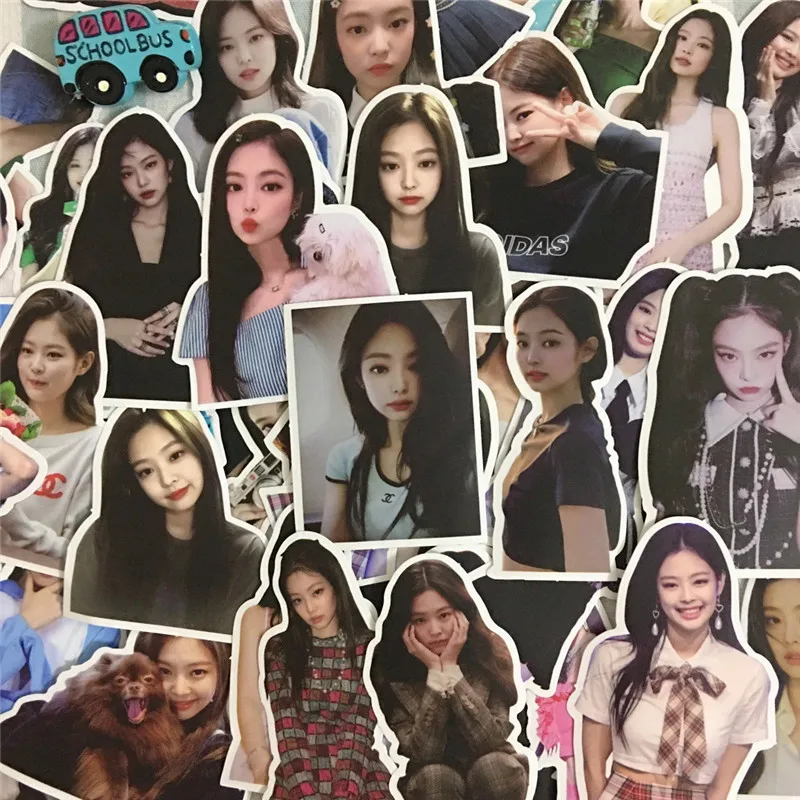 

56-116 PCS Stickers JISOO LISA ROSE JENNIE Personal Stickers Mobile Computer Stickers Wall Decor Fans Collection 71
