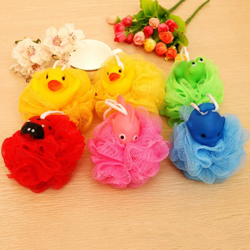 

Baby Eco-friendly Brushes Bath Sponge Massage Baby Shower Exfoliating Body Cleaning Scrubber Super Soft Cleaning Brushes