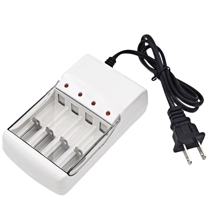 4 слота светодиодный индикатор смарт зарядное устройство для никель металл
