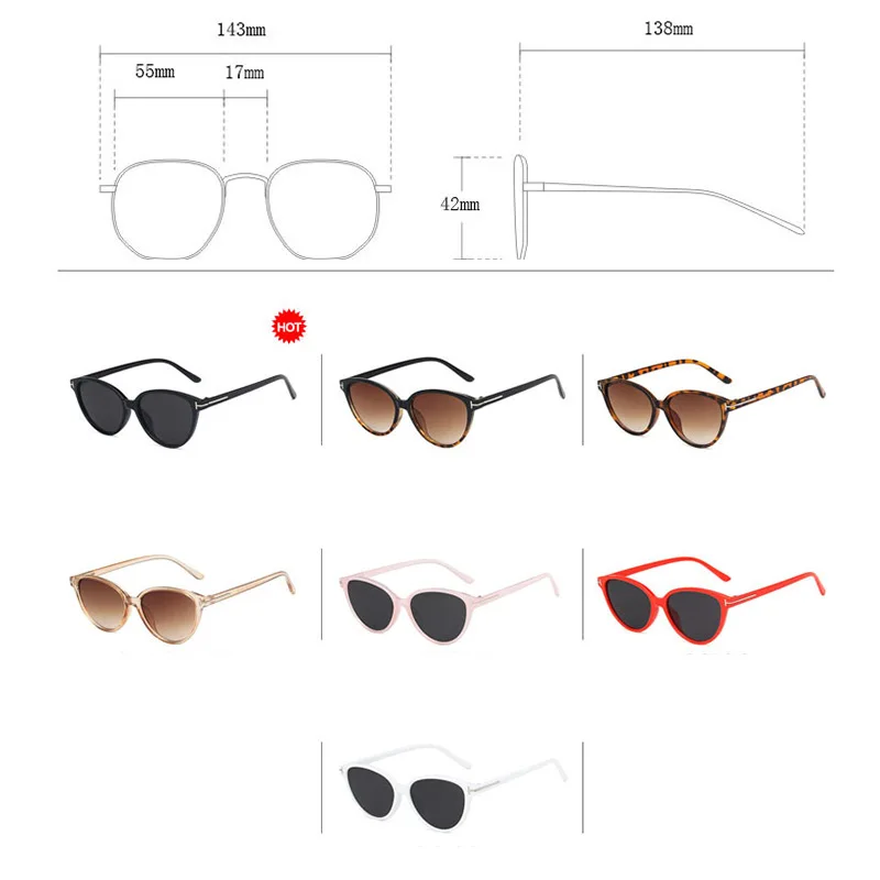 

Sunglasses Women New Retro Eyeglasses Tide Street Shot UV400 Personality Glasses