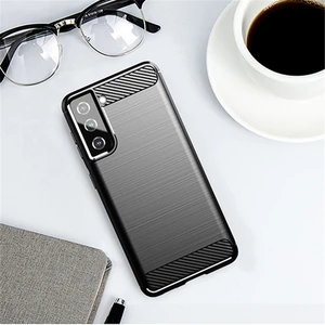 for samsung galaxy s21 case rubber silicone carbon fiber cover for samsung galaxy s30 case for samsung s21 plus s21ultra s30 free global shipping