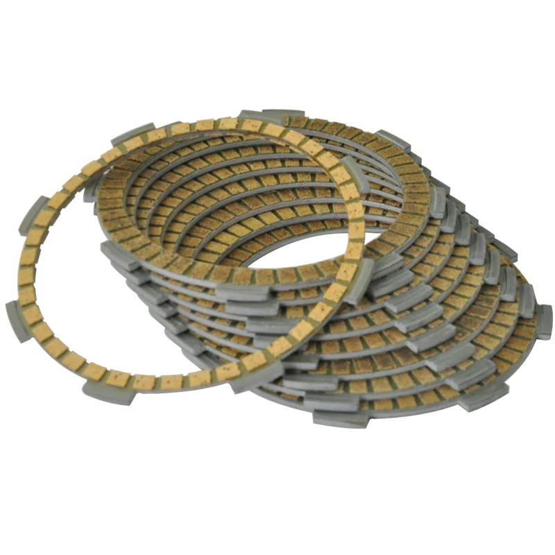

9Pc Motorcycle Friction Clutch Plates For Honda VF500C Magna 1984-1985 VF500F Interceptor 1984-1986 GSX400 Impulse 05-07 GSX400X