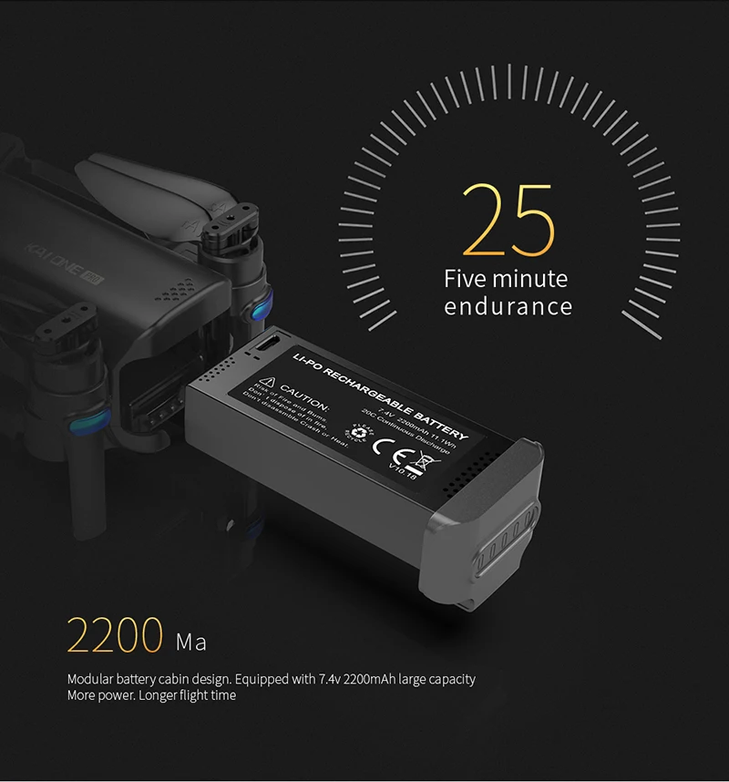 KAI ONE Pro GPS Дрон 8K HD двойной Камера трехосный карданный бесщеточный мотор с 5G Wifi